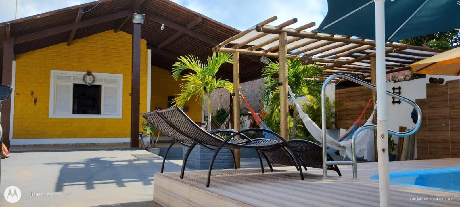 Casa na Ilha da Crôa/Barra de Santo Antônio Vila Exterior foto